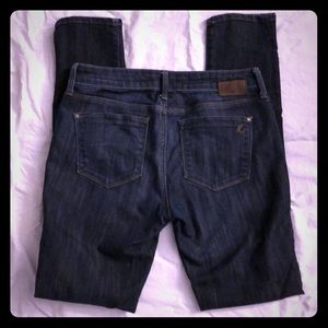 Mavi Alexa dark wash skinny jeans, size 28
